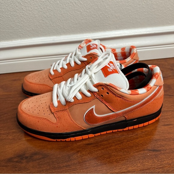 Nike SB Dunk Low Concepts Orange Lobster Size 11 - Picture 4 of 11